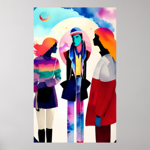 Ken Gage Supernova Festival Poster