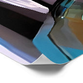 Ken Gage Tiki Magestique Pop Surrealismus Poster (Ecke)