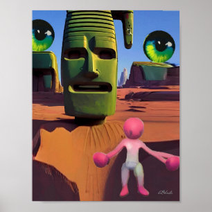 Ken Gage Womboing im Wilden Bliss Poster