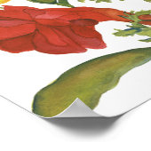 Ken & Janes Blume Poster (Ecke)