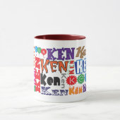 Ken-Kaffee Tasse (Zentrum)