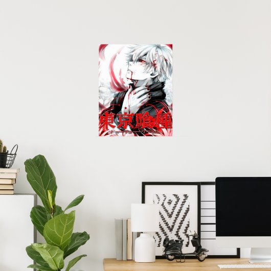 Ken Kaneki Poster (Heimbüro)