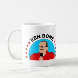 Ken-Knochen-Kaffee-Tasse: "KEN-KNOCHEN " Kaffeetasse