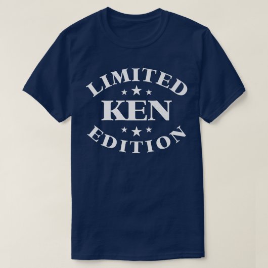 Ken Limited Edition Funny Personalisiert Ken  T-Shirt (Design vorne)