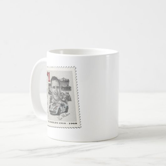 Ken Miles Kaffeetasse (Vorderseite Links)