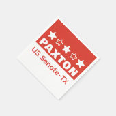 Ken PAXTON für US-Senat Texas 2026 Serviette (Ecke)