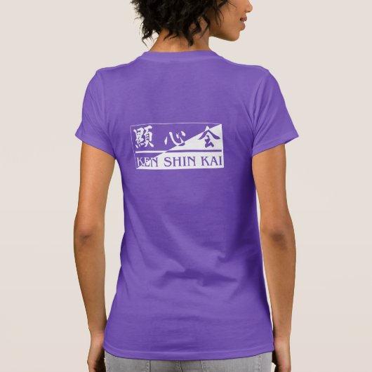 Ken Shin Kai club shirt - womens purple (Rückseite)