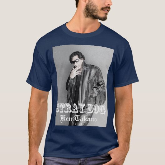 Ken Takano 2024 - T - Shirt der Marine (Vorderseite)
