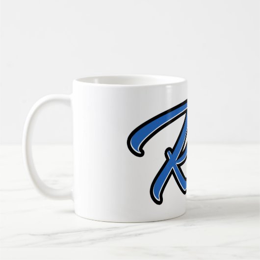 Ken Vorname Name blue Tasse Kaffeetasse (Links)