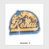 Kenai, Alaska Aufkleber (Blatt)