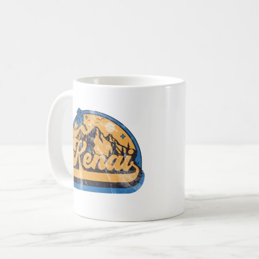 Kenai, Alaska Kaffeetasse (Vorderseite Links)