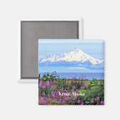 Kenai, Alaska landschaftliches Foto Magnet (Vorderseite/Rückseite)