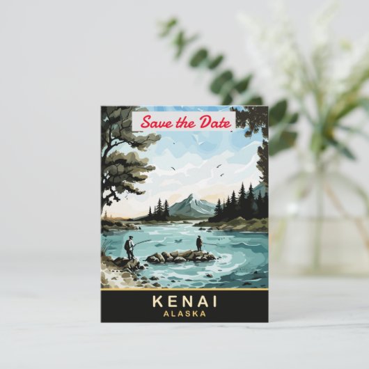 Kenai, Alaska, Save The Date (Stehend Vorderseite)