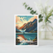 Kenai Fjords National Park Alaska USA Postkarte (Stehend Vorderseite)