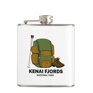 Kenai Fjords National Park Rucksack Flachmann