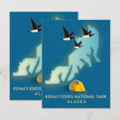 Kenai Fjords Nationalpark Alaska Reiseplan (Vorne/Hinten)