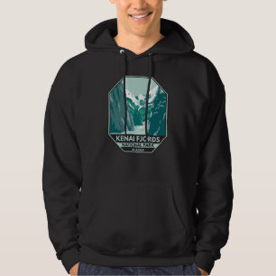 Kenai Fjords Nationalpark Alaska Vintag Hoodie
