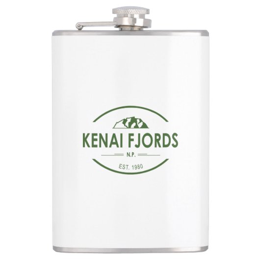 Kenai Fjords Nationalpark Flachmann (Vorderseite)