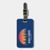 Kenai Fjords Nationalpark Gepäckanhänger (Vorderseite vertikal)