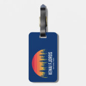 Kenai Fjords Nationalpark Gepäckanhänger (Rückseite vertikal)