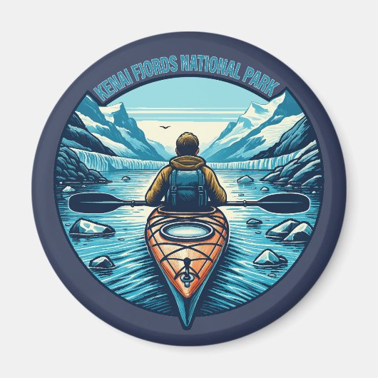 Kenai Fjords Nationalpark Magnet (Vorne)