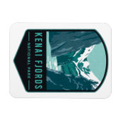 Kenai Fjords Nationalpark Magnet (Horizontal)