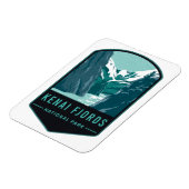 Kenai Fjords Nationalpark Magnet (Linke Seite)