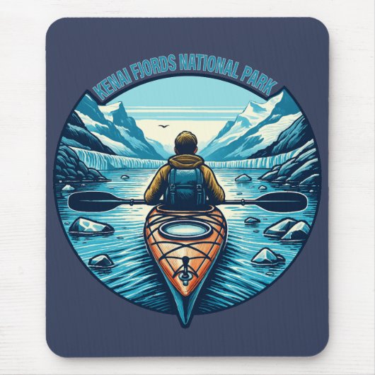 Kenai Fjords Nationalpark Mousepad (Vorne)