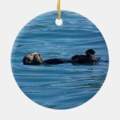 Kenai Fjords Nationalpark-Ornament Keramik Ornament (Hinten)