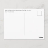 Kenai Fjords Nationalpark Postkarte (Rückseite)