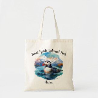 Kenai Fjords Nationalpark Puffin Tote Bag Tragetasche