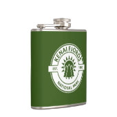 Kenai Fjords Nationalpark Sun Trees Flachmann (Rechts)