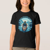 Kenai Fjords Nationalpark Tri-Blend Shirt (Vorderseite)