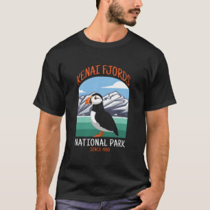 Kenai Fjords Nationalpark Us Puffin Bird Alaska T-Shirt