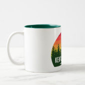 Kenai Fjords Nationalpark Zweifarbige Tasse (Links)