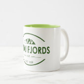 Kenai Fjords Nationalpark Zweifarbige Tasse (VorderseiteRechts)