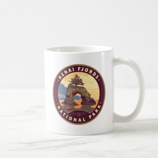Kenai Fjords Nationalparks Kaffeetasse (Rechts)