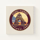 Kenai Fjords Nationalparks Notizblock (Rückseite)