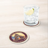 Kenai Fjords Nationalparks Runder Pappuntersetzer (Vor Ort)