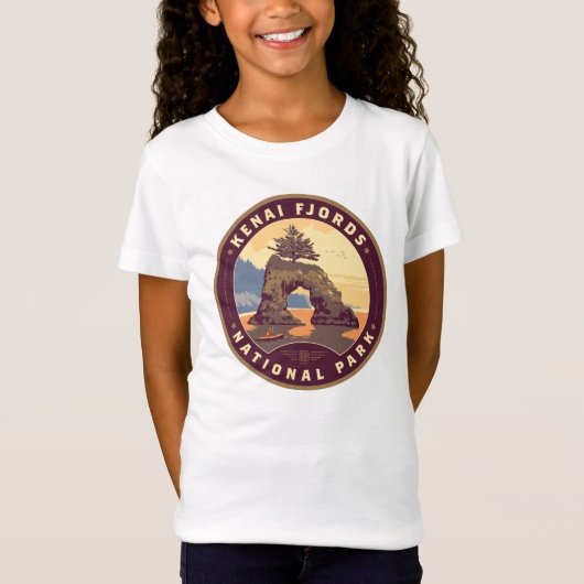 Kenai Fjords Nationalparks T-Shirt (Vorderseite)