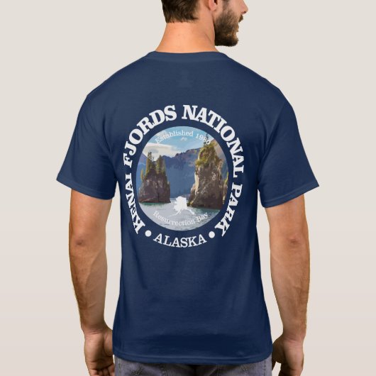 Kenai Fjords NP2 T-Shirt (Rückseite)