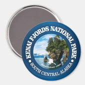 Kenai Fjords NP Magnet (Vorderseite/Rückseite)