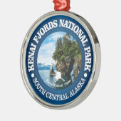 Kenai Fjords NP Ornament Aus Metall (Links)