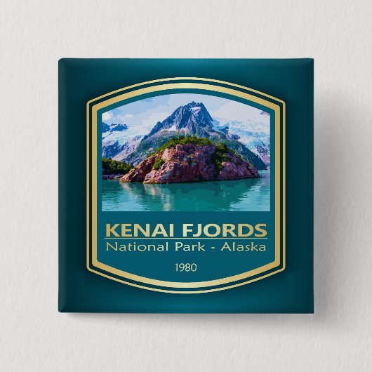 Kenai Fjords NP (PF1) Button (Vorderseite)