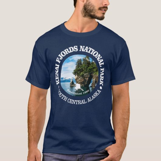 Kenai Fjords NP T-Shirt (Vorderseite)