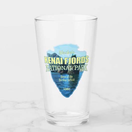 Kenai Fjords (Pfeilspitzen) Glas (Vorderseite)