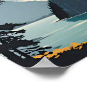 Kenai Fjords Poster (Ecke)