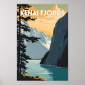 Kenai Fjords Poster (Vorne)