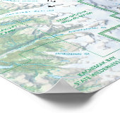 Kenai Fjords Poster (Ecke)