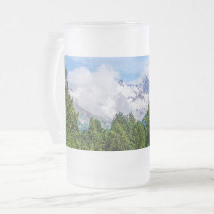 Kenai Fjords Snowy Mountains Mattglas Bierglas